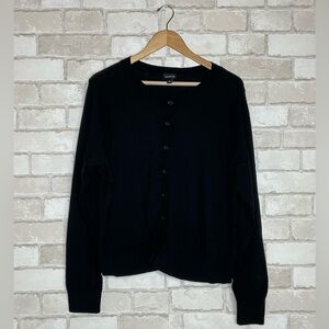 Torrid Black Button-Up Cardigan Size 2X